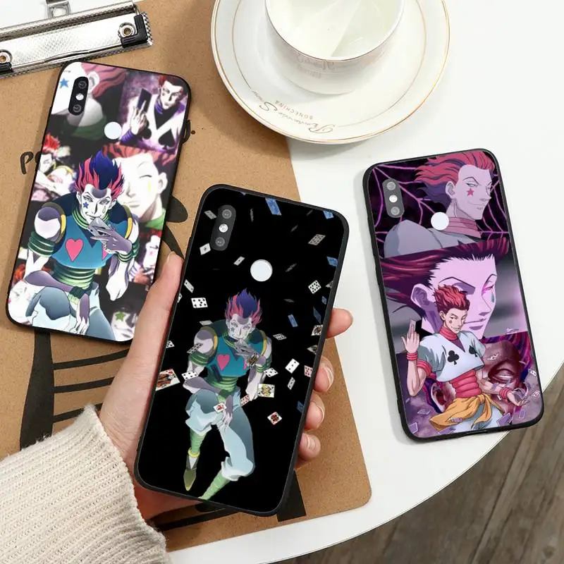 

Hisoka Hunter x Hunter Anime Phone Case For Xiaomi Redmi note 7 8 9 t max3 s 10 pro lite coque funda shell cover