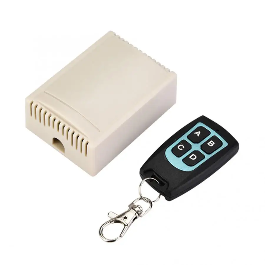 12 В 433 МГц беспроводной пульт дистанционного управления Переключатель релейный