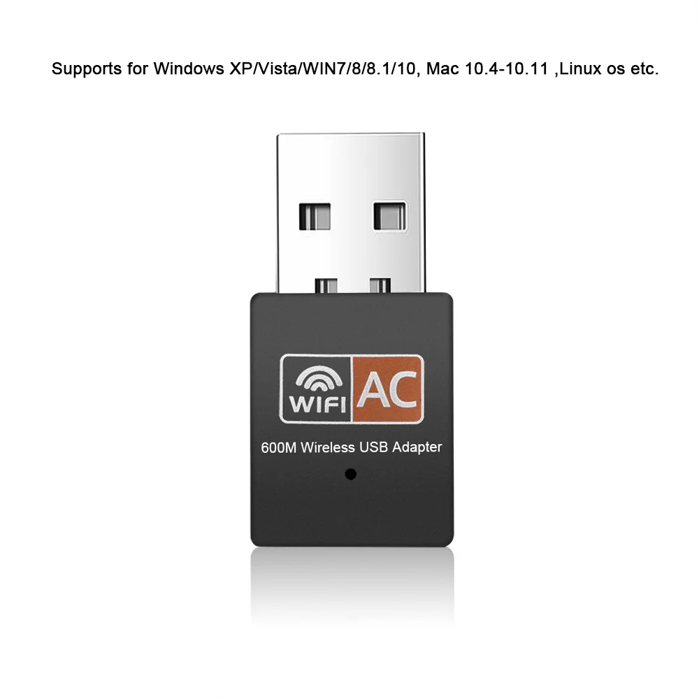 Сетевая карта kebidu 600 Мбит/с USB Wi-Fi адаптер 2 4 ГГц 5 антенна двухдиапазонный 802.11b/n/g/ac