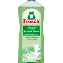 Средство для мытья посуды «Зеленый лимон» Frosch, 1 л
