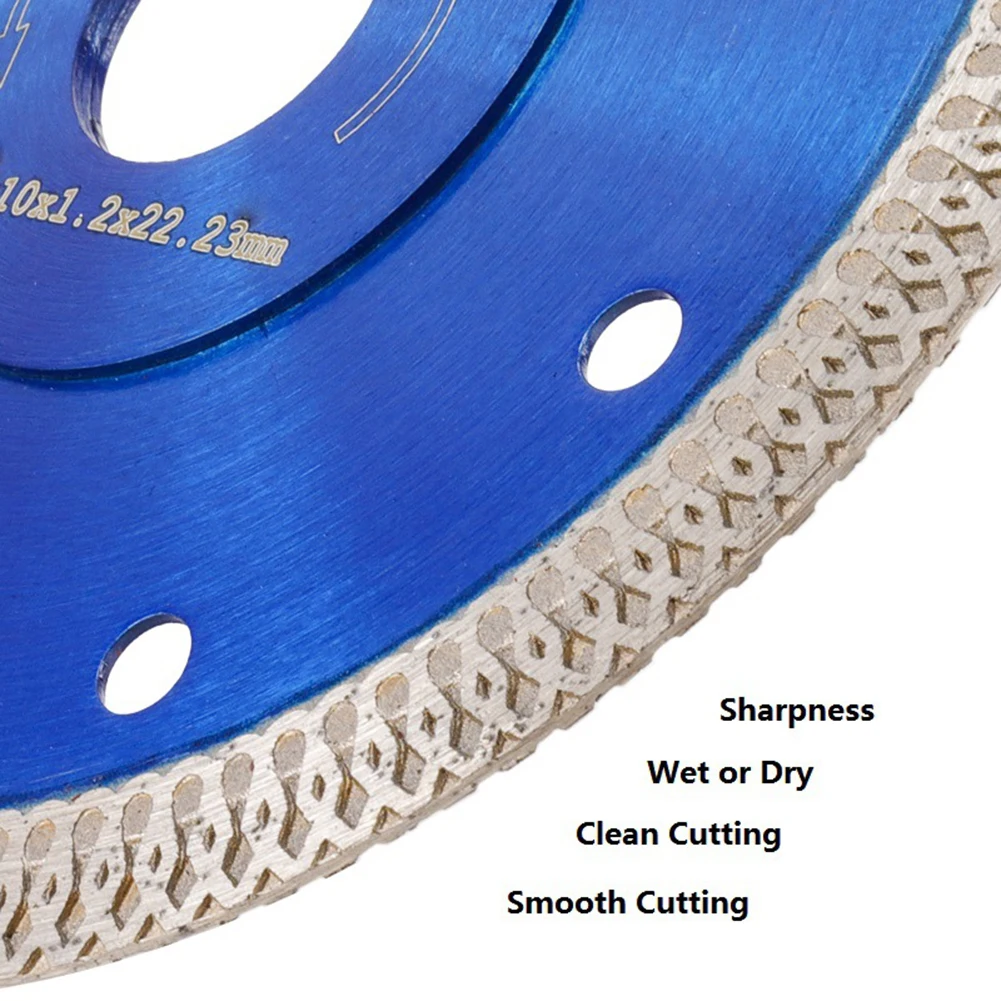 

2 Pcs Diamond Disc Angle Grinder Grinding Wheel 115mm Saw Cutter For Porcelain Tiles Granite Marble Ceramic Cutting