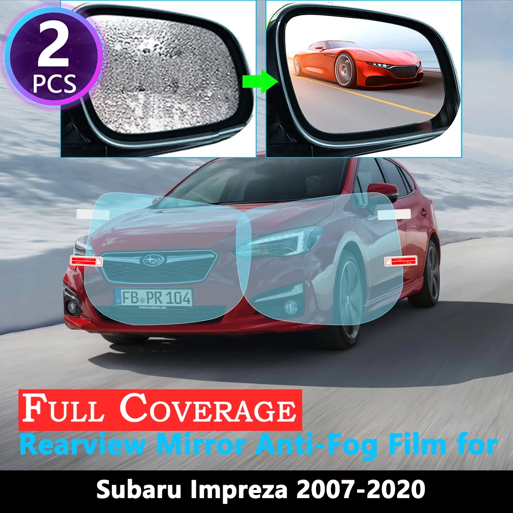 Полноразмерная Защитная противотуманная пленка для Subaru Impreza WRX STI 2012 ~ 2020
