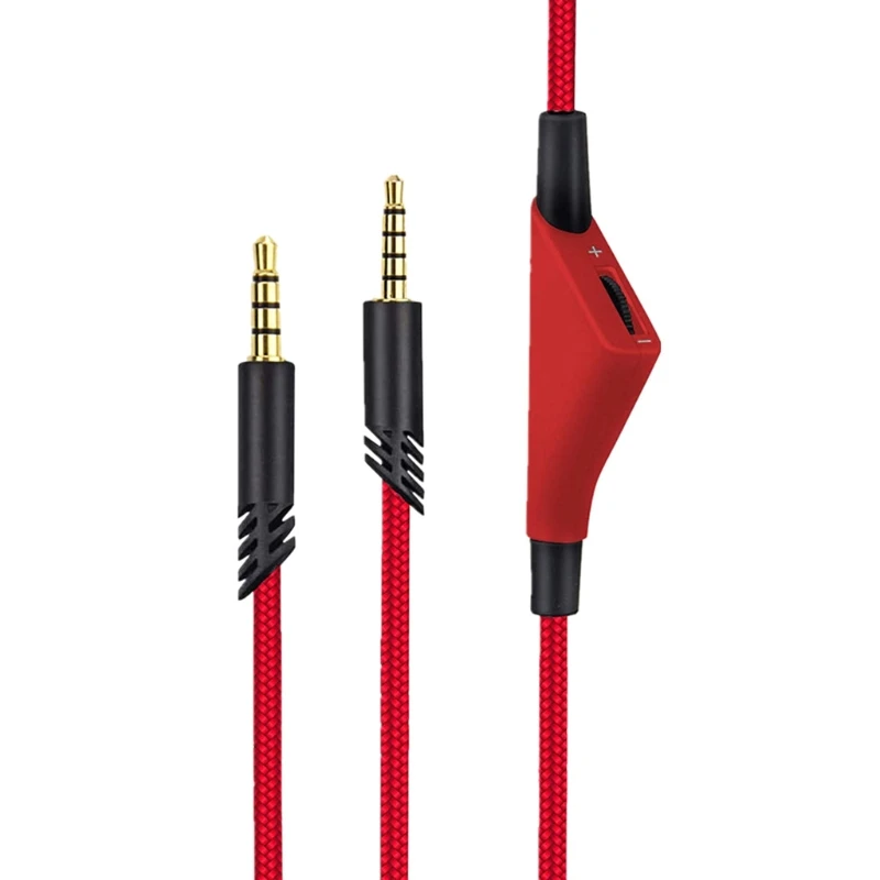 

P82F Replacement Aux Cable Extension Music Cord Wire Line for Astro A10 A40 A30 Gaming Headsets