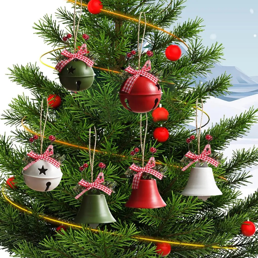 

Рождественский колокольчик, украшение для рождественской елки, подвесной кулон для домашнего декора