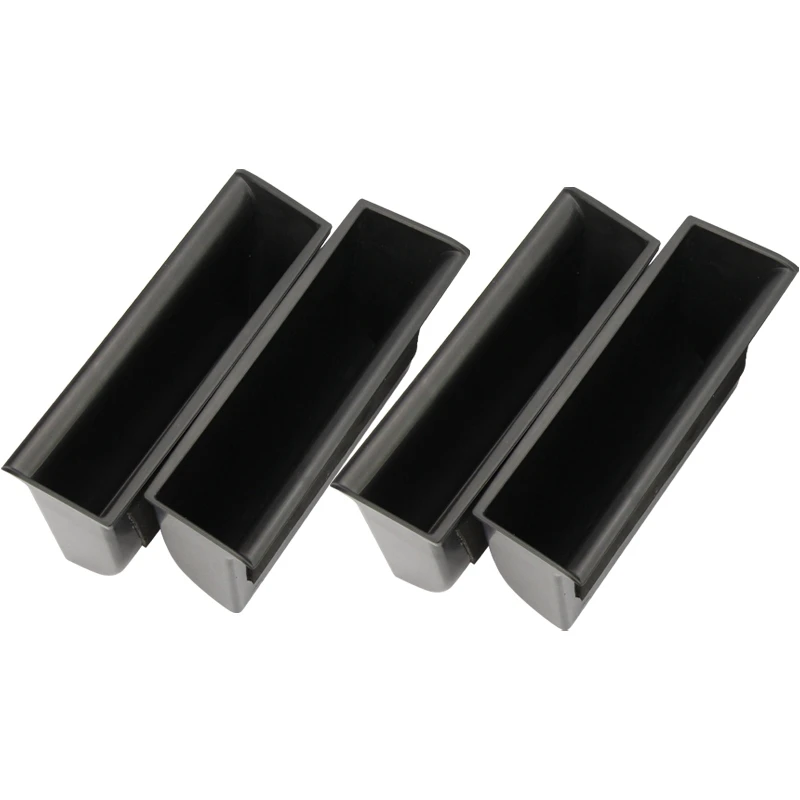 

For Discovery 4 LR4 2010-2016 ABS Auto Parts Inner Door Handle Storage Box Gloves Armrest Box Tray Storage Bag 4 Pcs