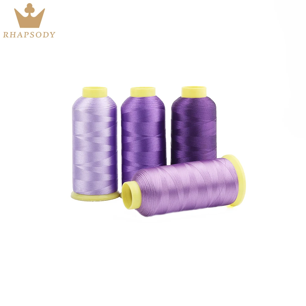 Полиэфирная Вышивальная нить 5000 м 40WT нитки с высоким блеском для Brother/Babylock/Janome