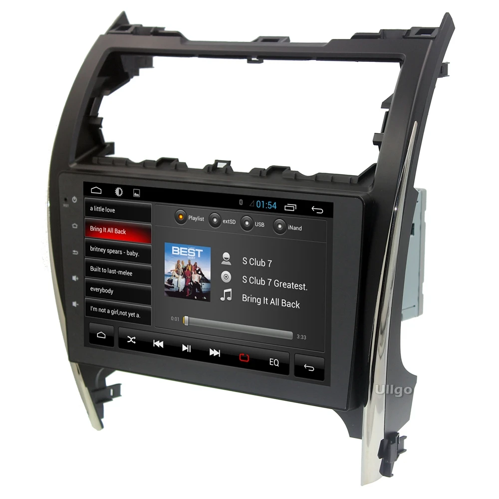Восьмиядерный Android 8 1 2G + 32G автомобильный стерео GPS Navi для Toyota Camry Головной блок с