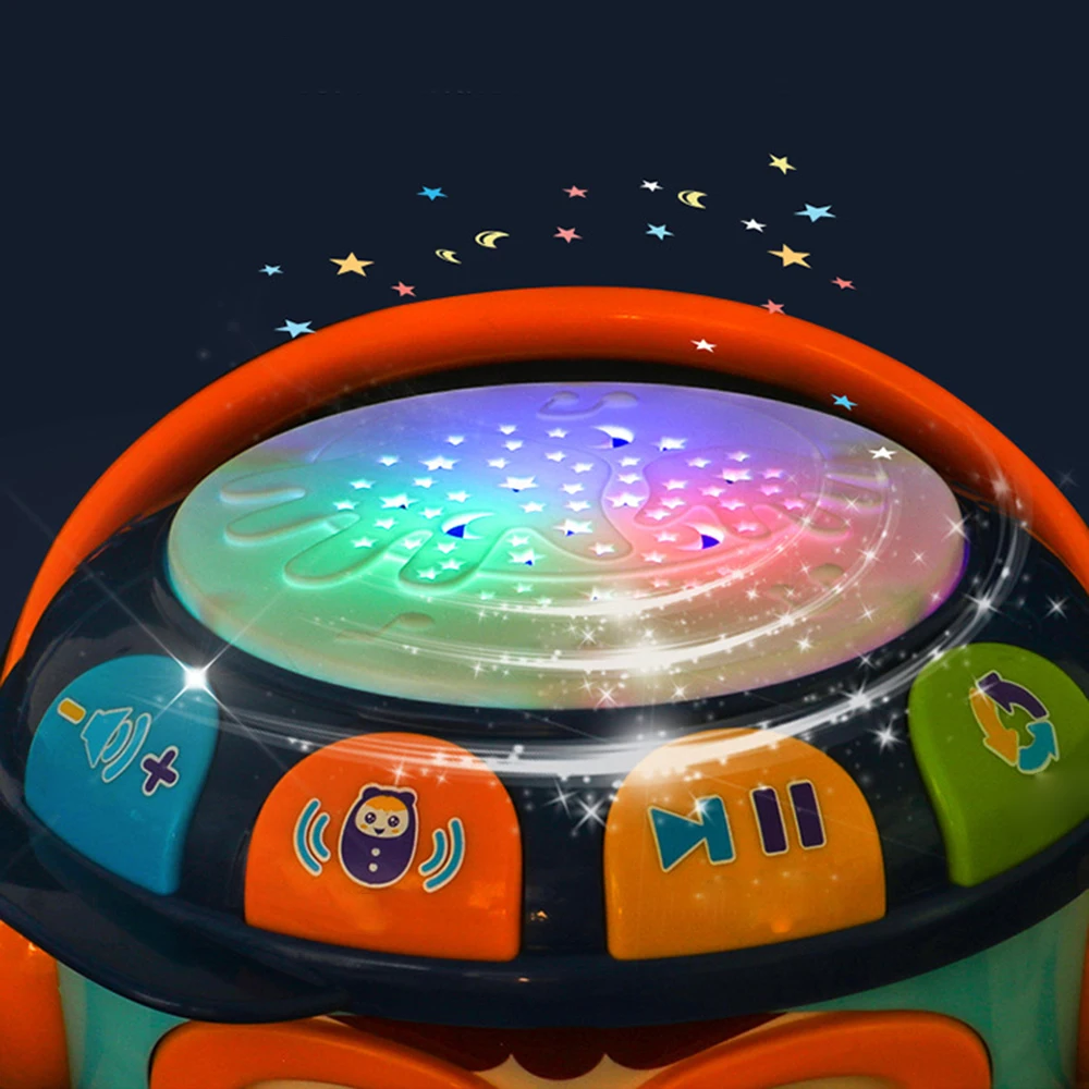 Детские погремушки со светодиодной музыкой Игрушки для раннего развития