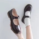 Женские туфли lolita, японская Милая Черная Обувь для косплея, женские кроссовки в стиле 