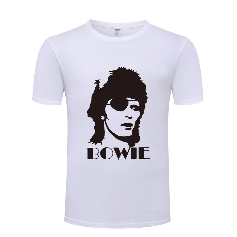 Мужская футболка Ziggy Stardust Glam Rock новинка 2020 Повседневная хлопковая с коротким