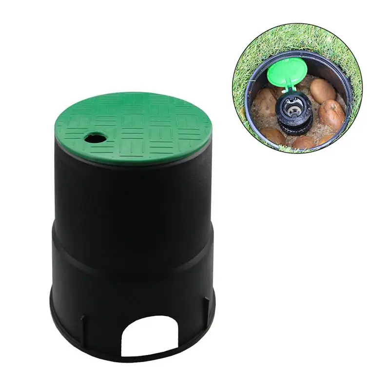 

6 Inch Garden Lawn Underground Valve Cap Sprinkler Watering Valve Cover Lid Box Replace Traditional Brick Valve Well, Durable.