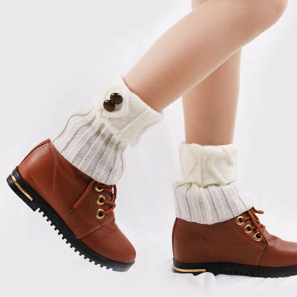 1 пара коротких ботинок с пуговицами для взрослых защитные наколенники