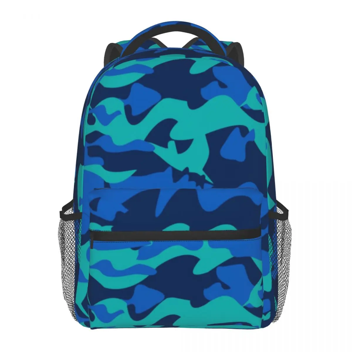 

Повседневный камуфляжный рюкзак морского цвета, дорожная школьная сумка с карманами для женщин, колледжа