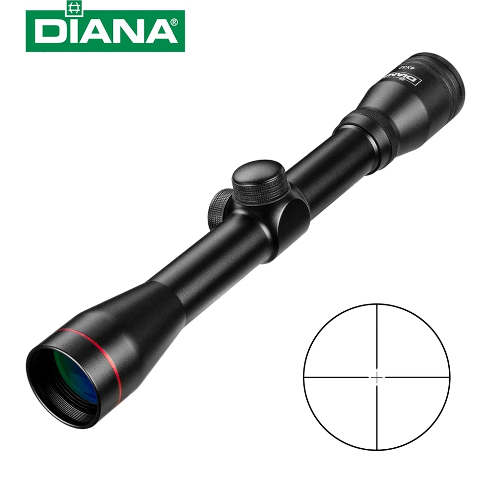 Винтовочный оптический прицел DIANA 4X32 тактический с одной трубкой и двойным