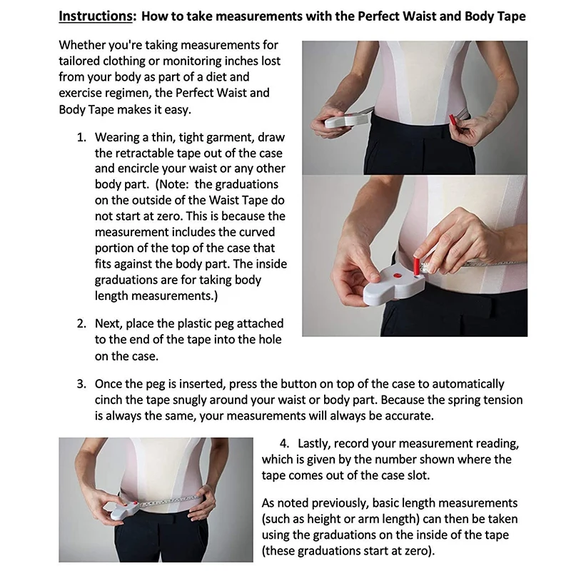 

5PCS cm Inch Waist Measuring Tape with Y-Shaped Handle Tape Measure Healthy Tape Measure