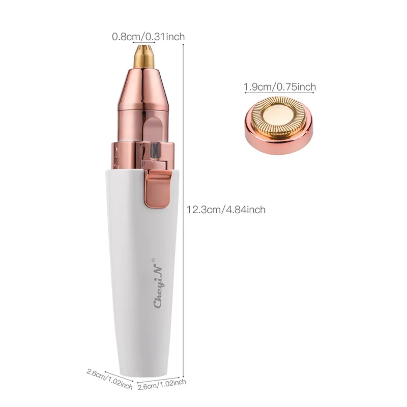 Портативная бритва для женщин мини-USB триммер носа волос бровей перезаряжаемый