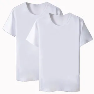 Round neck t shirts with short sleeves in summer