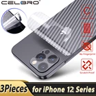 Защитная пленка для задней панели iPhone 12 Pro Max Mini, карбоновая защитная пленка, стикер для Apple iPhone 12 Mini 12 11 Pro Max, пленка