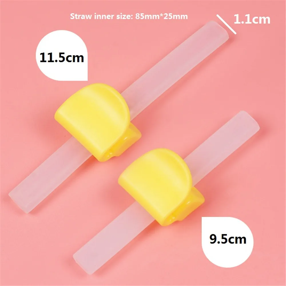High Quality Multifuctional Food Grade Silicone Drinking Straw Clip Pipette |