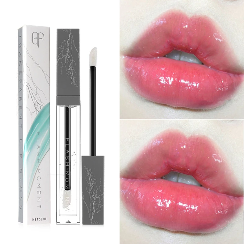 Moisturizer Clear Lip Gloss Tube Nutritious Transparent Liquid Lipstick Winter Protect Lips Plumper Makeup Lipgloss Long Lasting |