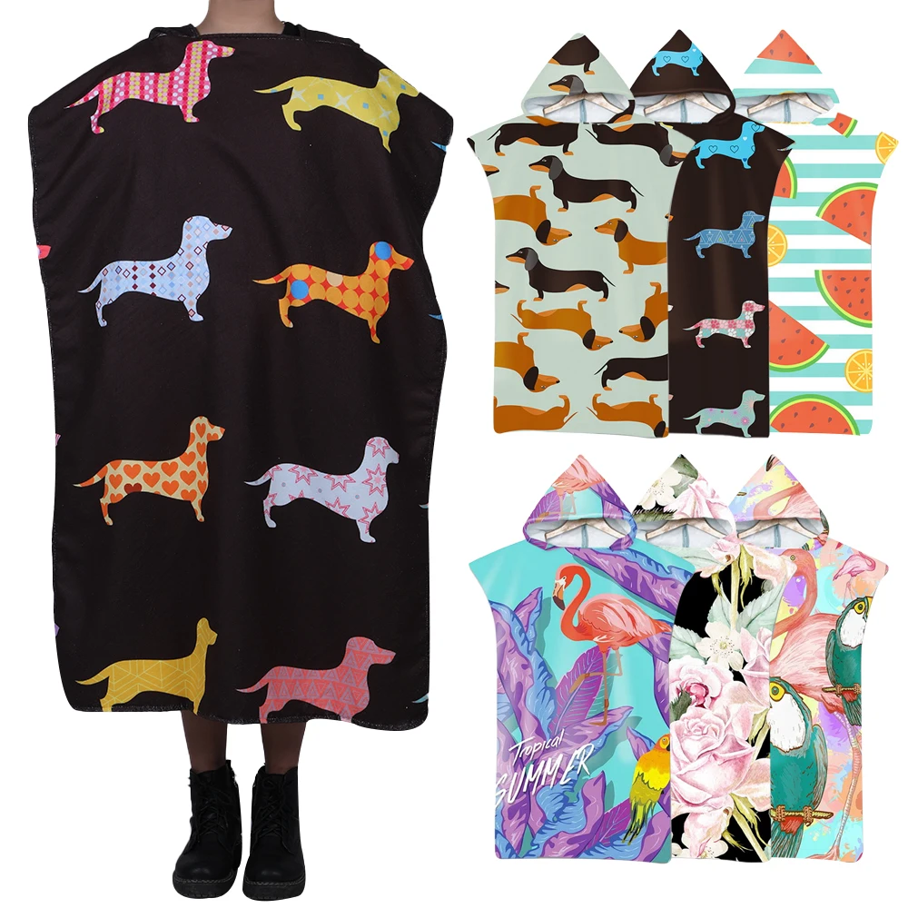 

Adult Bath Towel Hooded Hoodies Sweatshirts Beach Towels Poncho Bathrobe Women Man Oversized Body Shower Hoody Drop Shipping