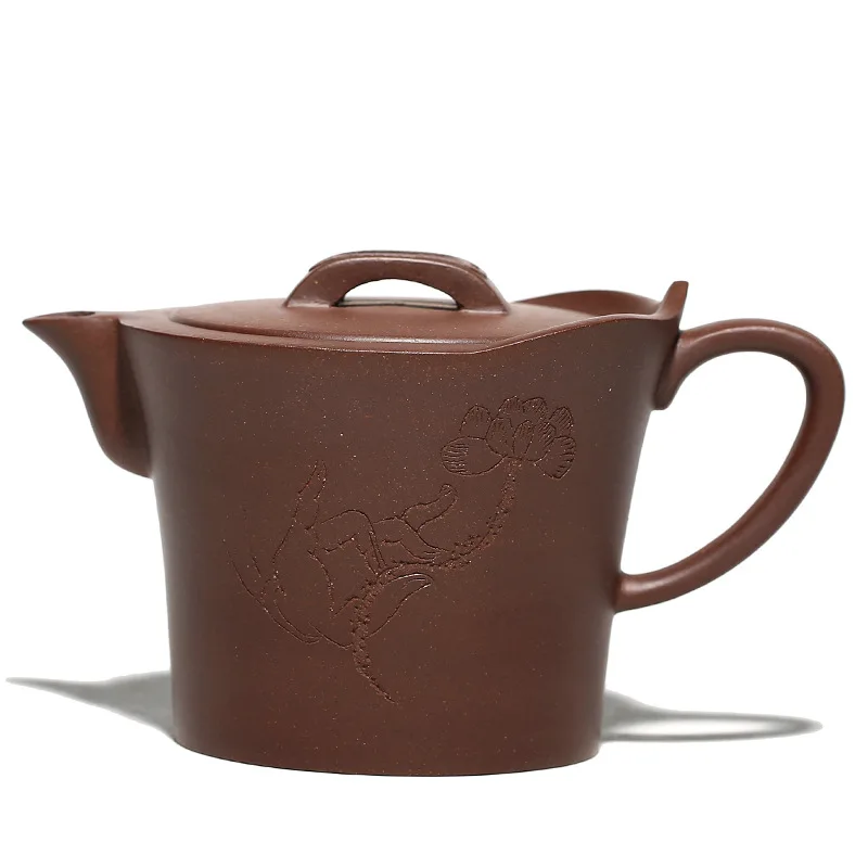 

Yuan Youjun's handmade and creative tea set, smiling teapot, teapot in rain