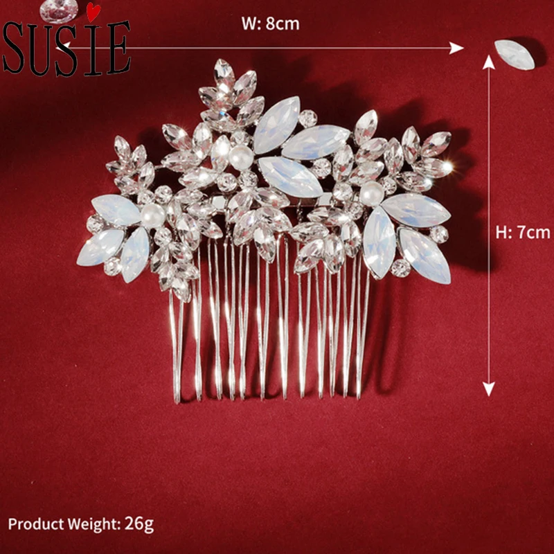 Новый головной убор LOVE SUSIE расческа для волос с кристаллами цветы стразы