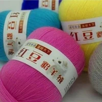 cashmere hand mink wool yarn for knitting anti pilling fine quality soft velvet wiring knit down yarns companion 500g aq301
