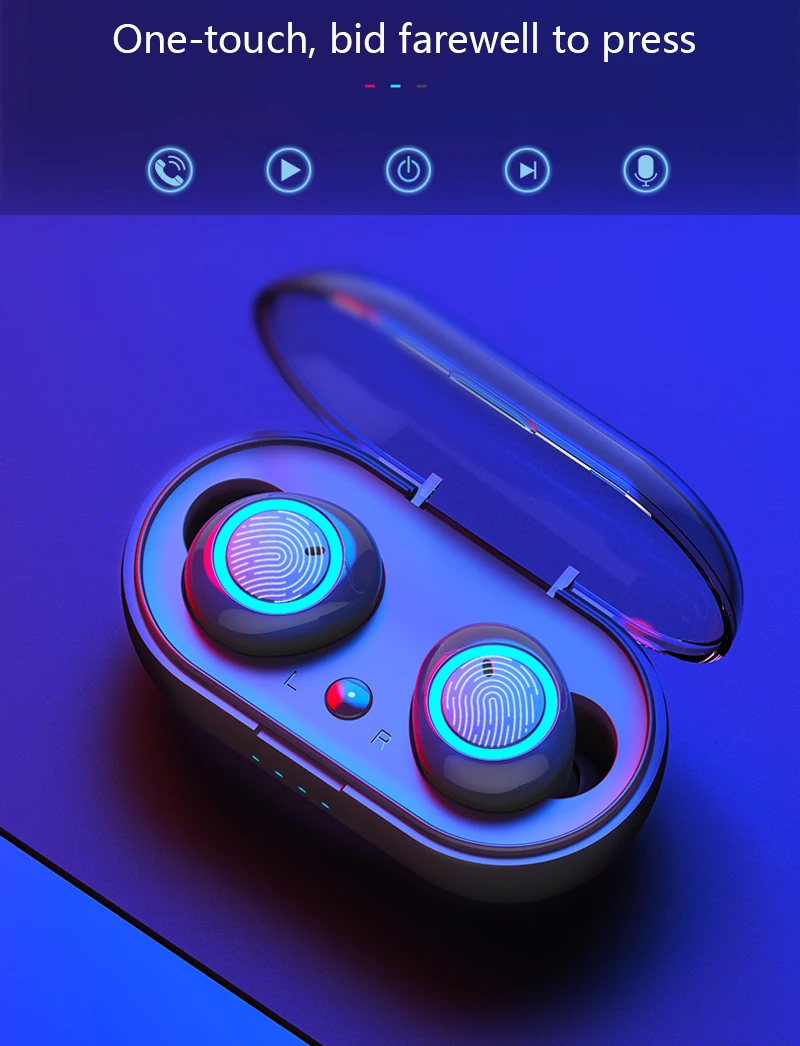 Bluetooth 5,0 спортивные наушники гарнитура беспроводная гарнитура hifi стерео бас наушники водонепроницаемые наушники для xiaomi huawei