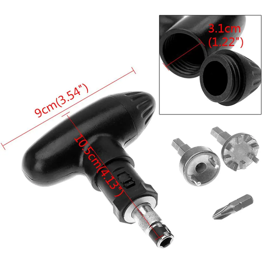 

1pcs Fits All Standard Golf Spike Wrench Remover Tool Golf Shoe Cleats Ratchet Key Handle Golf Accessories Outdoor Golf Sport