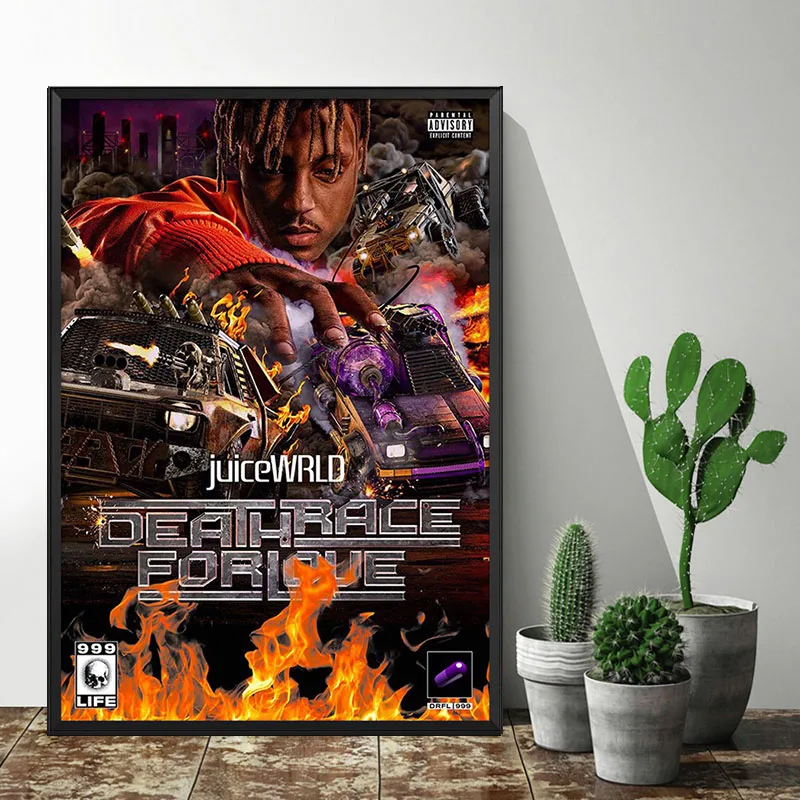 

Любите Death гонки плакат альбом поп-музыки крышка плакат музыкальной звезды холст картины Гостиная искусства стены украшения дома