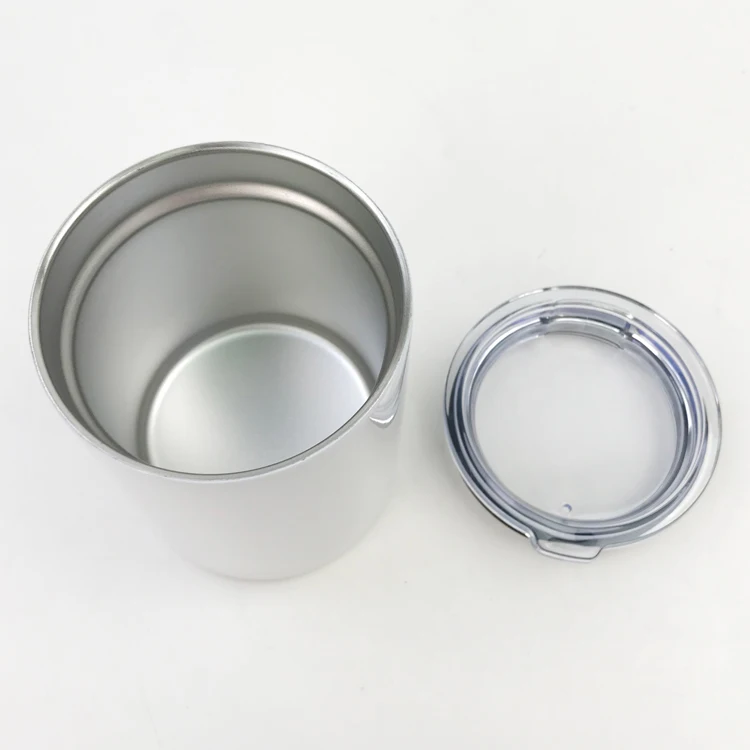 2pcs 350ml 10oz Car thermos Bottle Cup Blank Sublimation Transfer Prtinting by Sublimation INK DIY Transfer Heat Press Printing