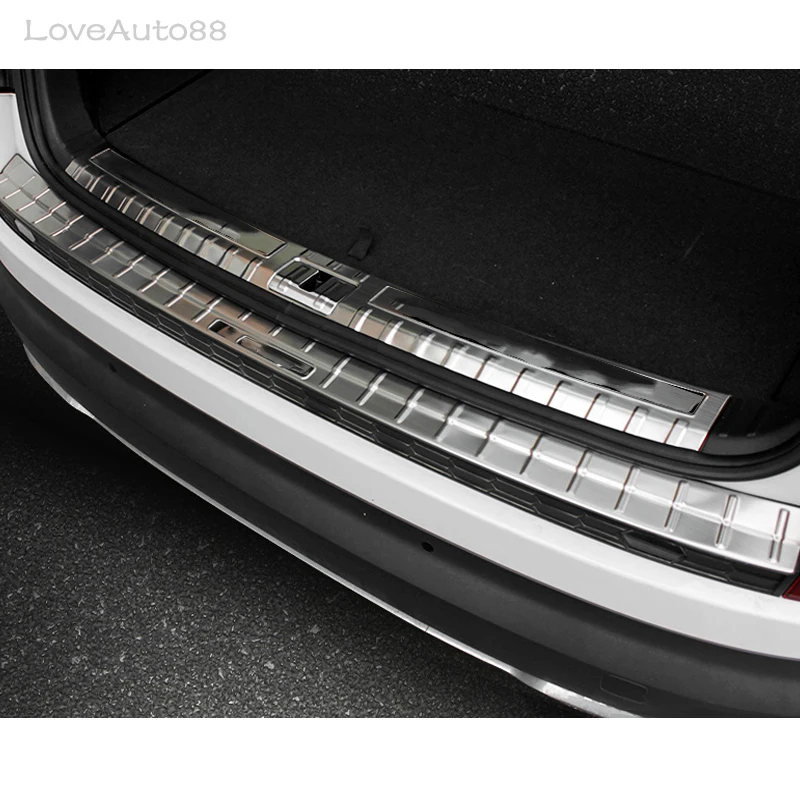Внутренняя внешняя аргурация из нержавеющей стали задний бампер отделка