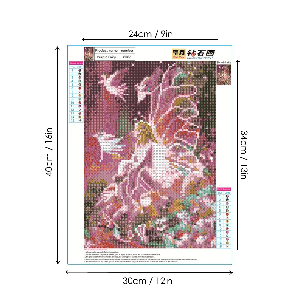 Алмазная 5D картина 12 х16 дюймов искусственная смола стразы мозаика вышивка