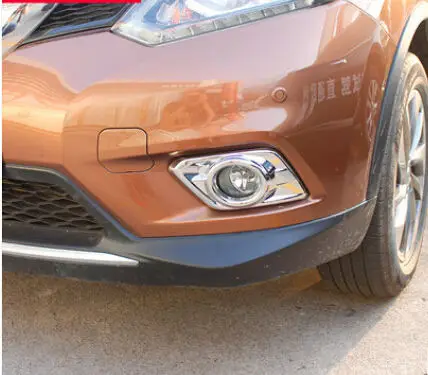 

For Nissan X-Trail Rogue Pre-facelift 2014 2015 2016 Car Styling Chrome Front Fog Light Lamp Cover Trim Free Shipping