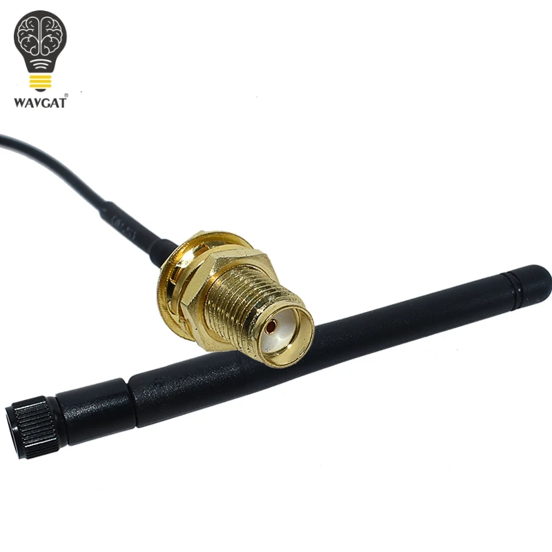 2,4 GHz 3dBi WiFi 2,4g антенна RP-SMA мужской беспроводной маршрутизатор+ 17 см PCI U. FL IPX к RP SMA мужской косичка кабель ESP8266 ESP32