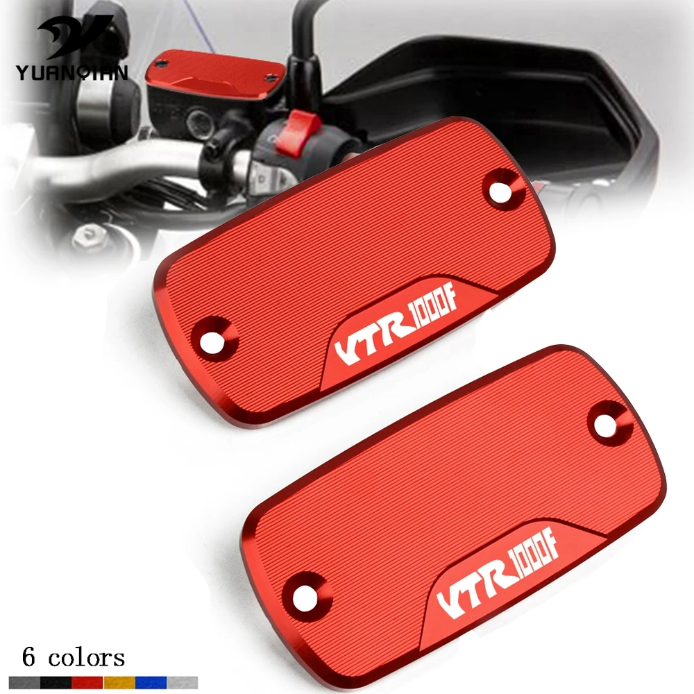 CNC мотоциклетные передний задний резервуар тормозной жидкости Кепки Крышка для