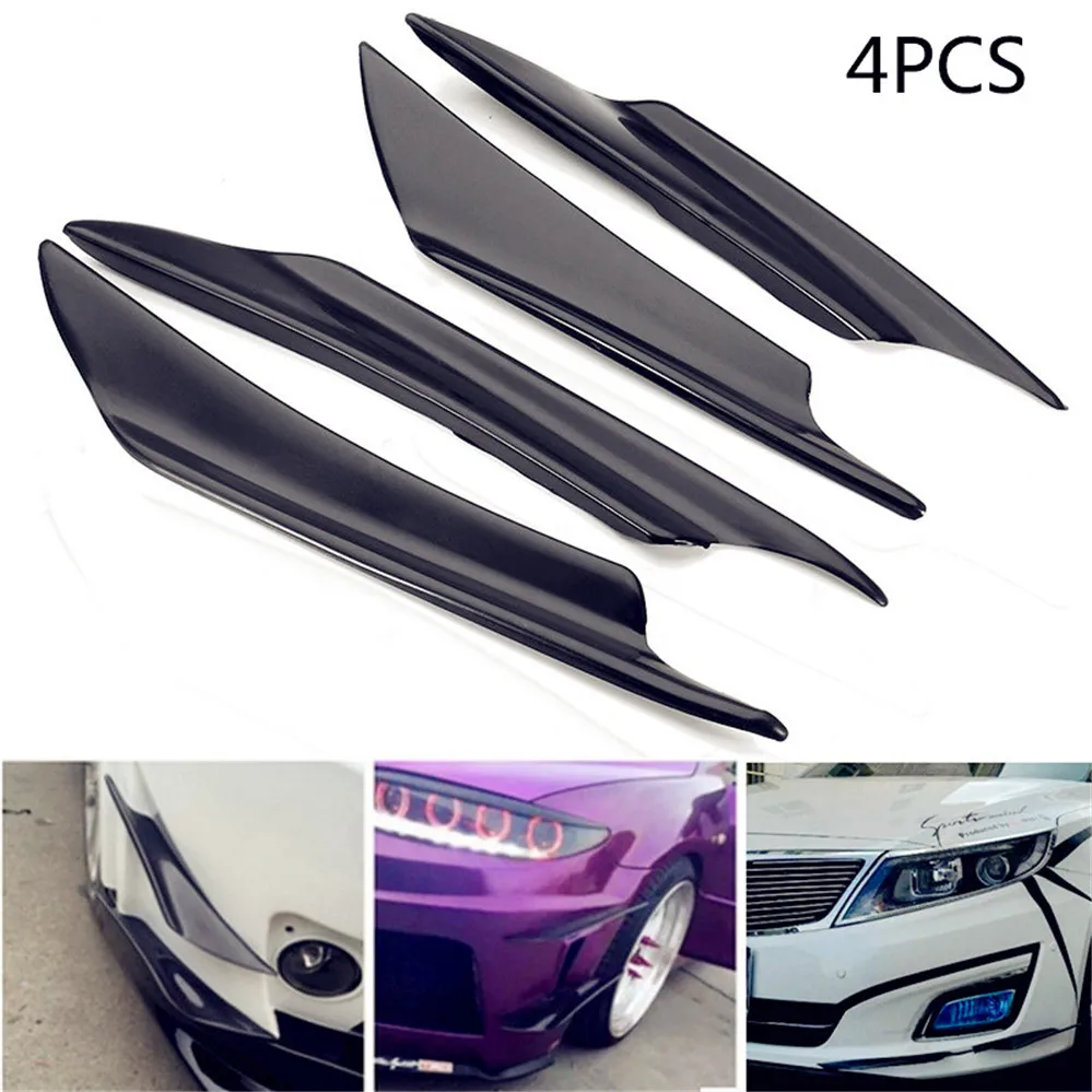 Автомобильный бампер для губ разветвитель Fin Canard крыло спойлер Nissan NV200 Nuvu NV2500 Forum