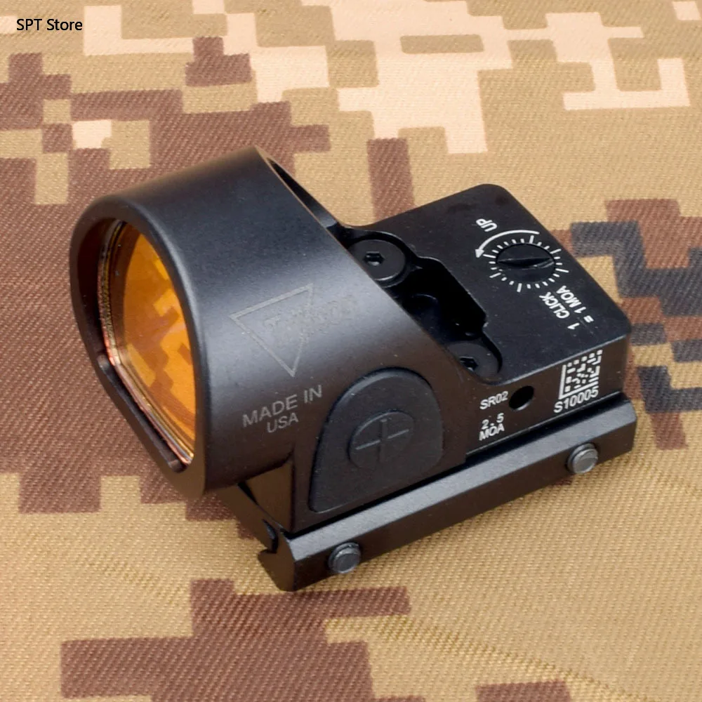 Мини RMR SRO Red Dot прицел страйкбол/охотничий рефлекторный подходит 20 мм Вивер рейка