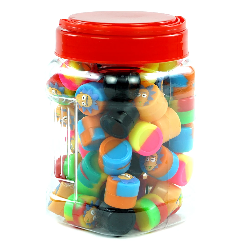 60 шт. емкости для хранения 2 мл силиконовая восковая емкость антипригарные