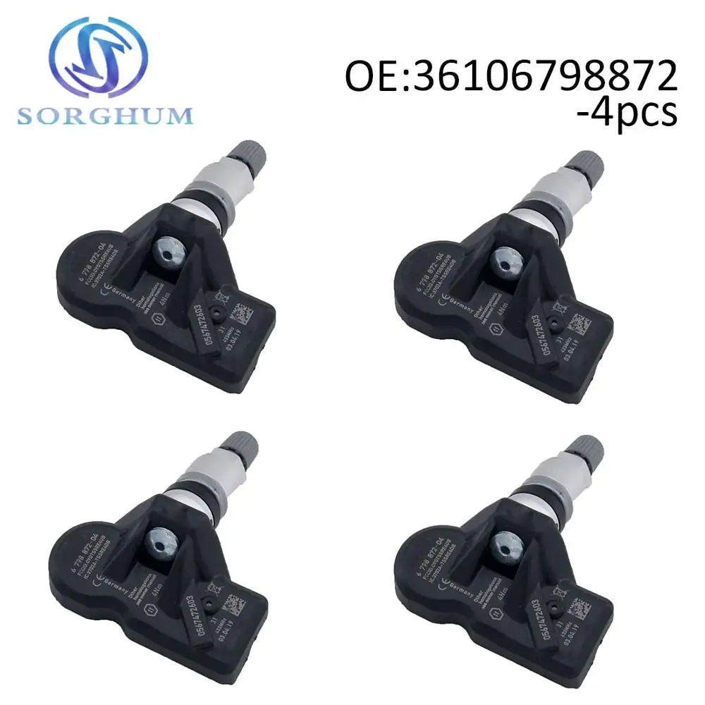 4 шт. 36106798872 TPMS датчик давления в шинах Подходит для BMW ROOLS ROYCE | Автомобили и