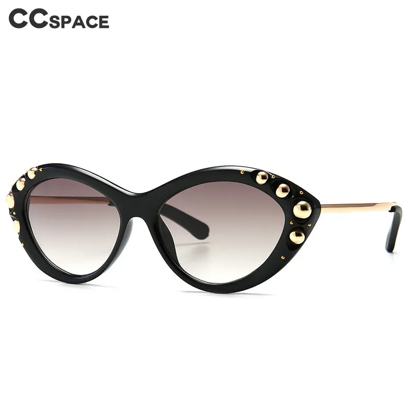 46181 кошачий глаз заклепки роскошные солнцезащитные очки для мужчин и женщин