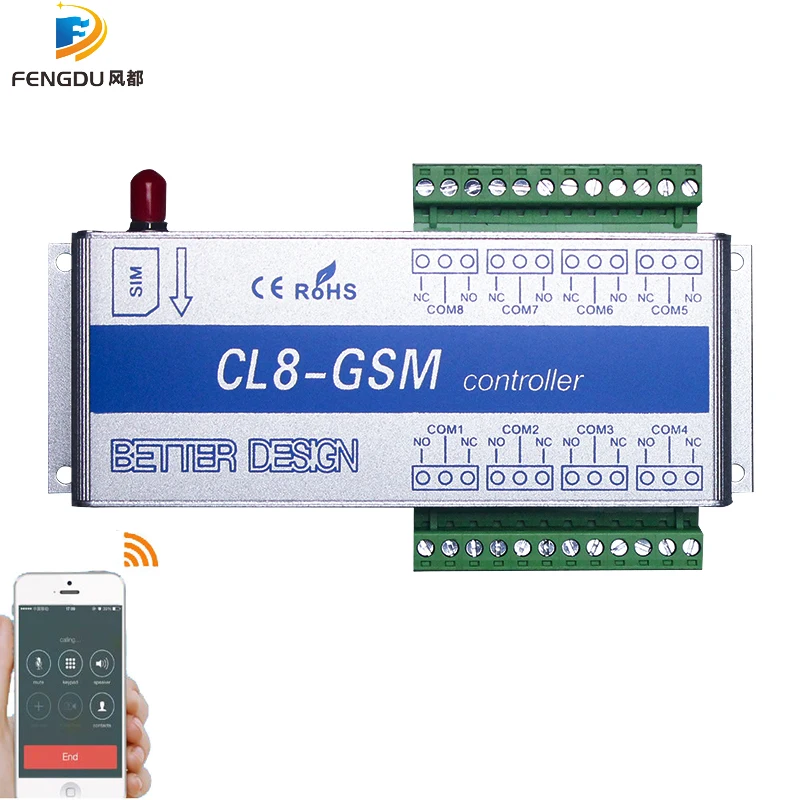 4 канала 8 каналов реле gsm дистанционный контроллер вызова переключатель