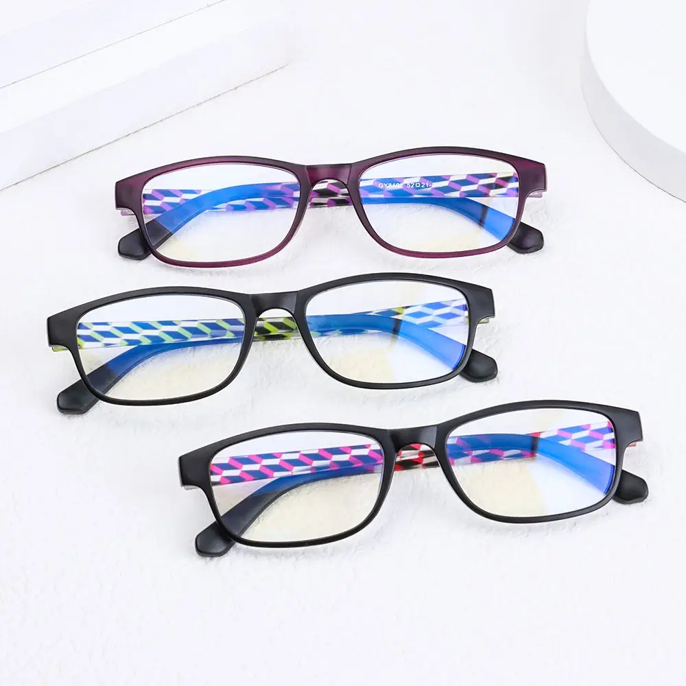 

Fashion Vintage Anti-Blue Light Glasses Women Men TR90 Square Frame Eye Protection Ultra Light Eyeglasses Computer Goggles