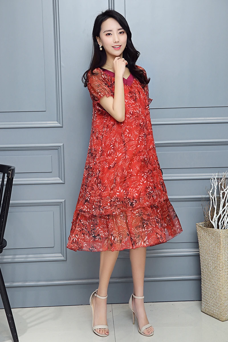 Ayonsu шифоновое платье летнее пляжное для женщин 2020 | Женская одежда