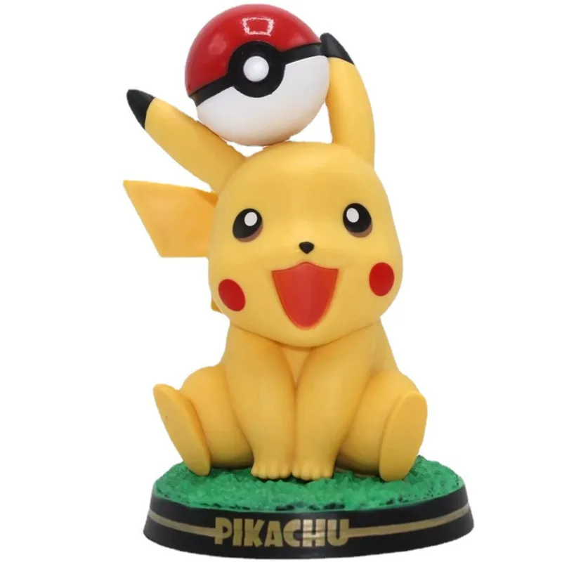 Фигурки покемонов тыкать мяч ГК Пикачу фигма карманная искусственная аниме