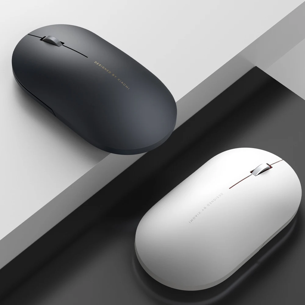 Беспроводная мышь Xiaomi 2/Модная Bluetooth USB соединение 1000 точек/дюйм 2 4 ГГц оптическая