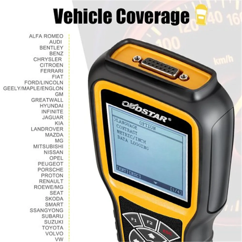 

Mileage Change OBDSTAR X300M Support Odometer Correction and OBD2 Function Update Online