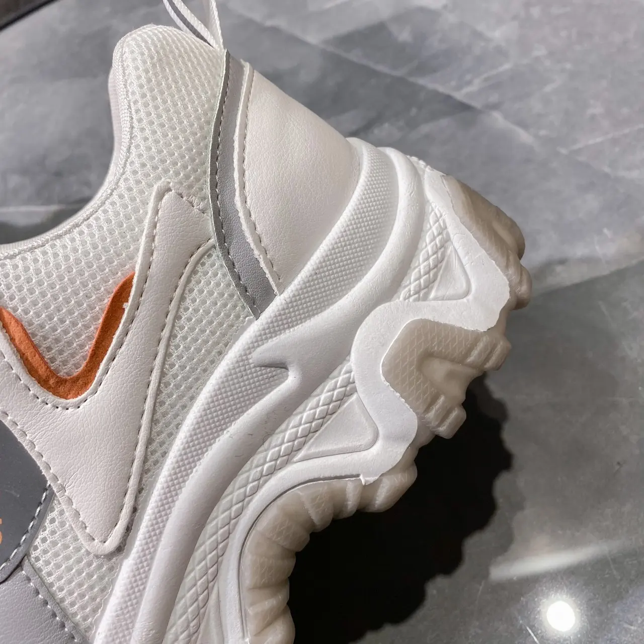 

New Women Dad Shoes Student Women Chunky Sneakers Vulcanized Shoes Trend Flower Lacing Patchwork Thick Sole Casual Sneakers