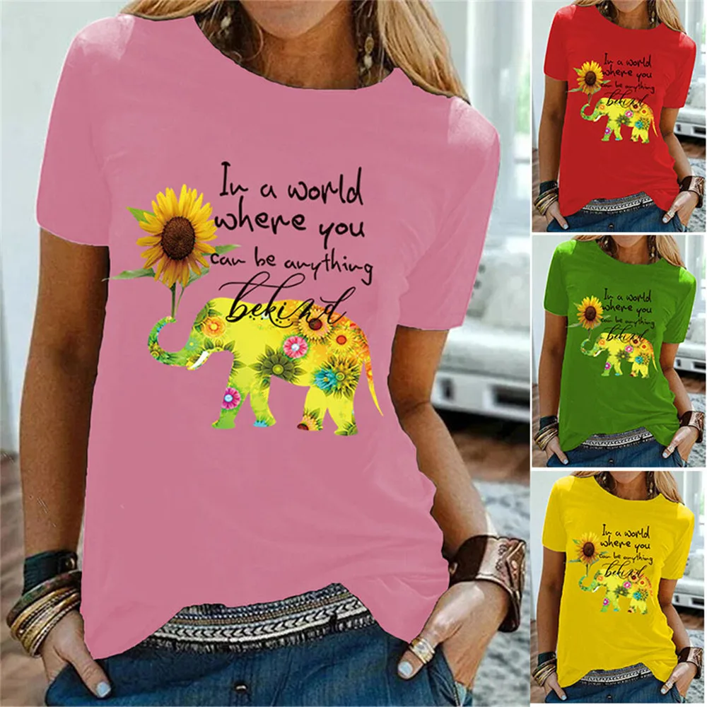

Lephant Autism In A World Where You Can Be Anything Be Kind Women T Shirt